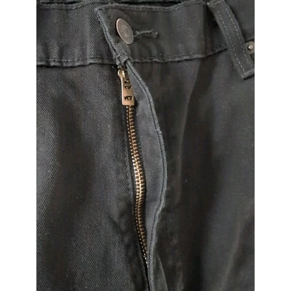 LEVI'S MENS 541 Black Jeans 40 X 30 LOOSE TAPERED